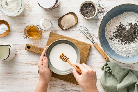 Chiasamenbrot mit nutella® - Schritt 1 Chiasamenbrot mit nutella® - Schritt 1