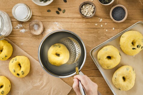 Rezept - nutella - Bagel mit nutella®  - Schritt 3