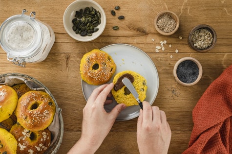 Rezept - nutella - Bagel mit nutella®  - Schritt 4