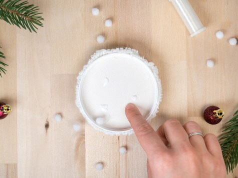 DIY - nutella - Weihnachtliches Geschenkglas - Schritt 2