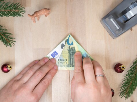 DIY - nutella - Weihnachtliches Geschenkglas - Schritt 3