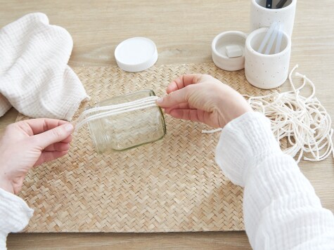 DIY - nutella - Makramee Backzubehör - Schritt 2