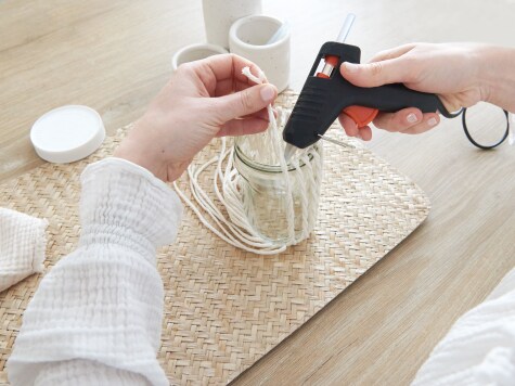 DIY - nutella - Makramee Backzubehör - Schritt 3