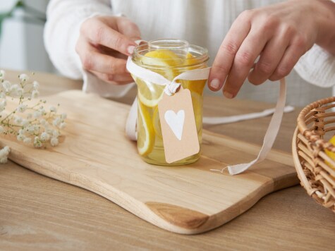 DIY - nutella - Zitronenglas - Schritt 4