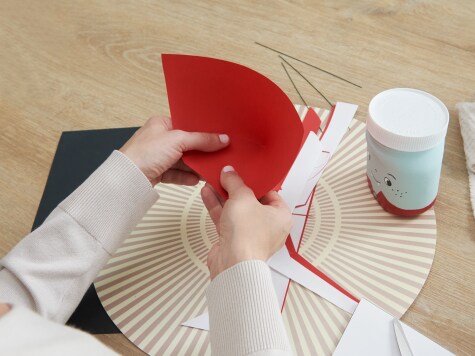 DIY - nutella - Halloween Vampir glas mit nutella - Schritt 3