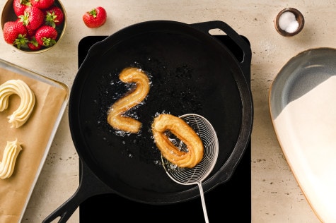 New Years Churros mit nutella® - Schritt 2