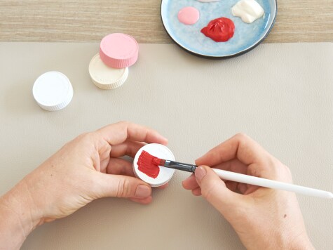 DIY - nutella - Magnetgläser für Whiteboards - Schritt 1