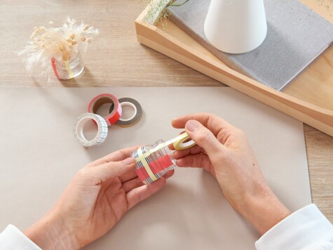 DIY - nutella - Washi-Tape - Schritt 1