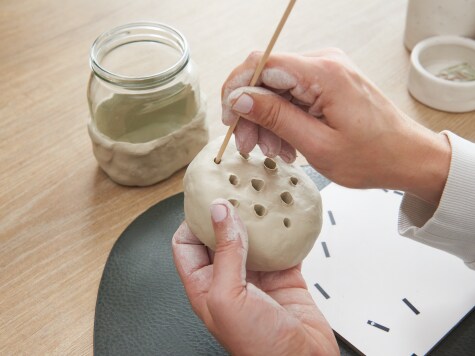 DIY - nutella - Pflanzenhalter - Schritt 2