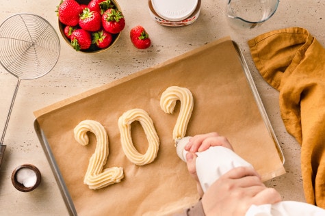 New Years Churros mit nutella® - Schritt 1