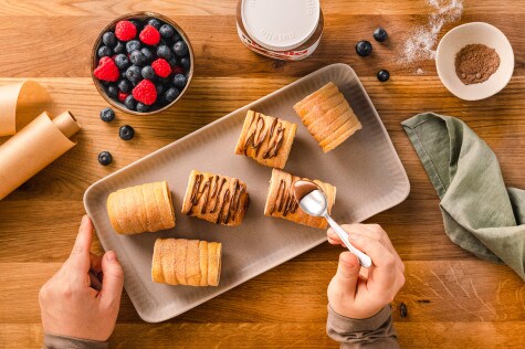 Rezept - nutella - Baumstriezel mit nutella® - Schritt 3