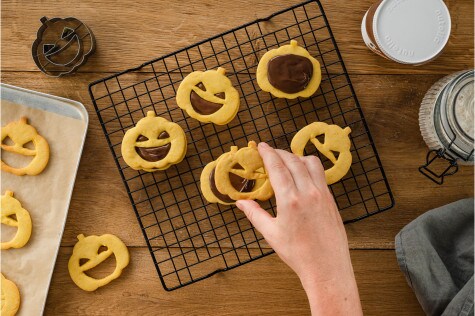 Rezepte - Kürbis-Orangen-Sandwichkekse mit nutella®