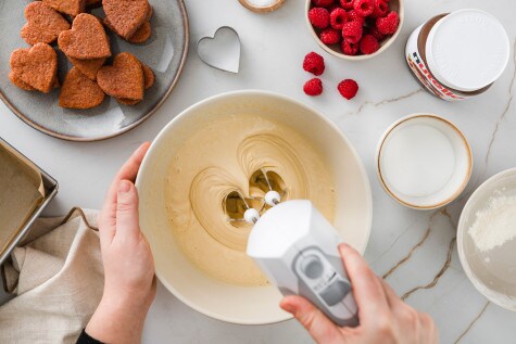 Herzkuchen mit nutella® - Schritt 2
