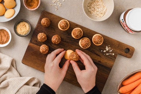 No-Bake Carrot Cake Trüffel mit nutella® - Schritt 2