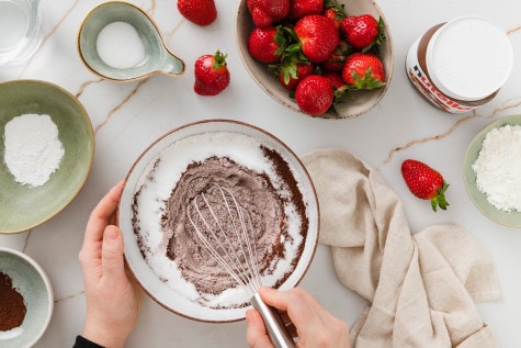 Rezept - nutella - Schoko-Mochi mit nutella® - Schritt 1