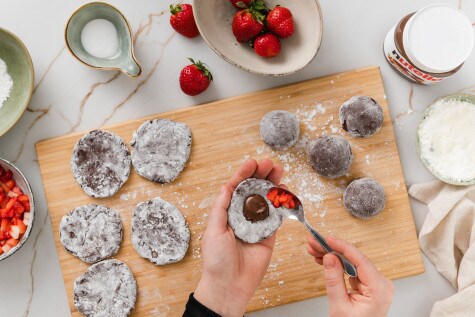 Rezept - nutella - Schoko-Mochi mit nutella® - Schritt 3