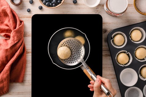 Rezept - nutella - Laugenbrötchen Muffins mit nutella - Schritt 2