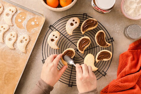 Rezept - nutella - Halloween-Cookies mit nutella® - Schritt 3