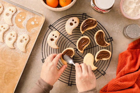 Rezept - nutella - Halloween-Cookies mit nutella® - Schritt 3