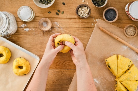 Bagel mit nutella®  - Schritt 2