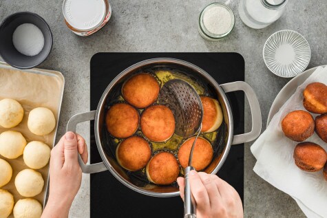 Berliner mit nutella® - Schritt 3