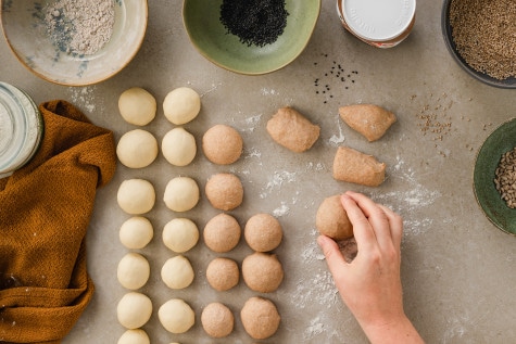 Zupfbrot mit nutella® - Schritt 2