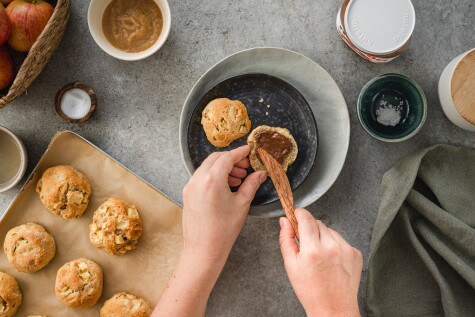 Apfel-Brötchen mit nutella® - Schritt 3
