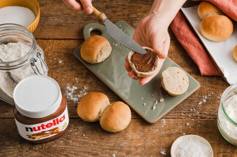 Röggelchen mit nutella® - Schritt 4