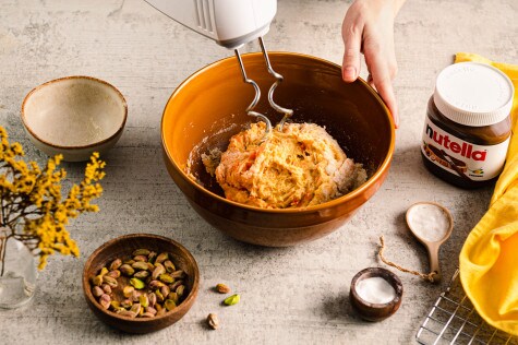 Hasen-Möhren-Hefegebäck mit nutella® - Schritt 1