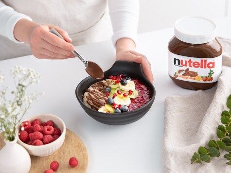 Hafer-Hirse Porridge mit nutella - Schritt 3