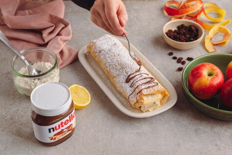 Apfelstrudel mit nutella® - Schritt 3