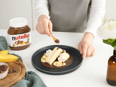 Vanilleparfait mit nutella - Schritt 4