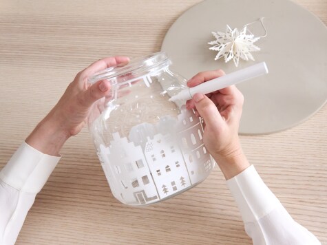 Weiße Stadt - Schritt 1