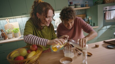 Vegane Muffins mit nutella 1