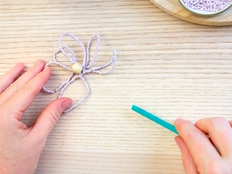 DIY - Perlenblumenstrauß - Schritt 1