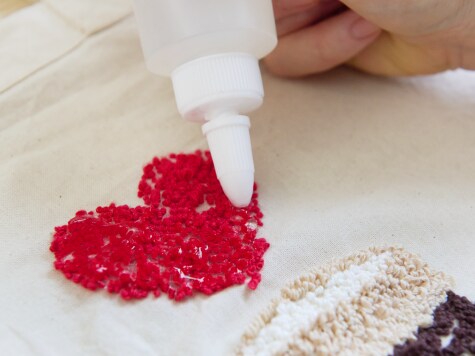 DIY - nutella - Jutebeutel sticken - Schritt 5