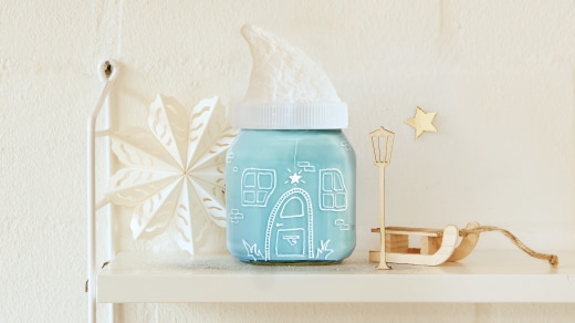 nutella®-Glas - DIY Wichtelglas