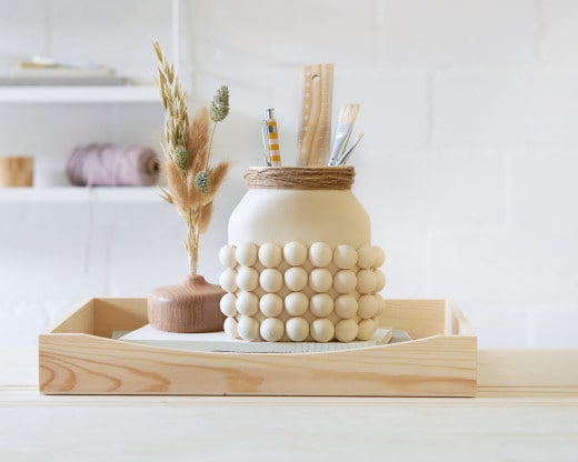 nutella®-Glas - DIY Bubble Vase basteln