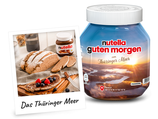 nutella - nutella® Guten Morgen Design Edition - Thüringer Meer - Polaroid & nutella Glas