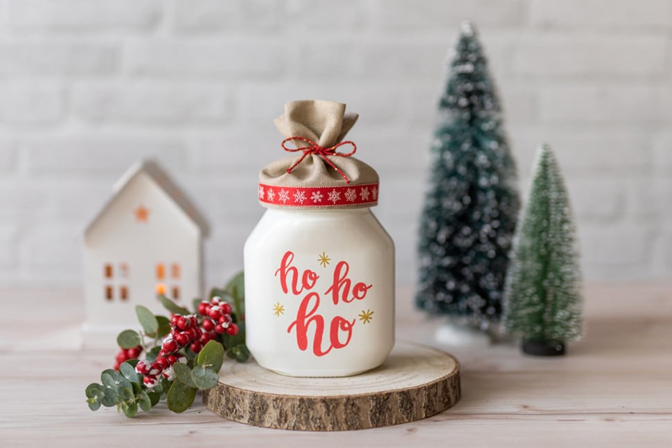 nutella®-Glas - DIY Weihnachtsdekoration Nikolausglas