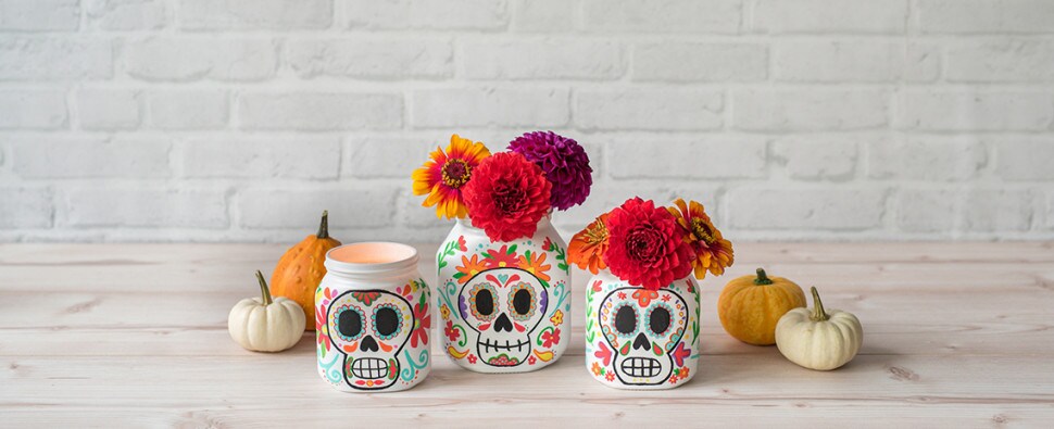 nutella®-Glas - DIY Halloween Gläser basteln