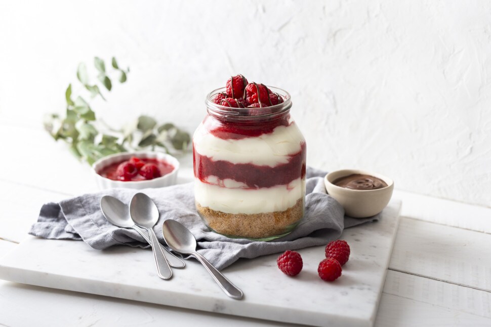 nutella®-Glas - Dekoration Kuchen im Glas