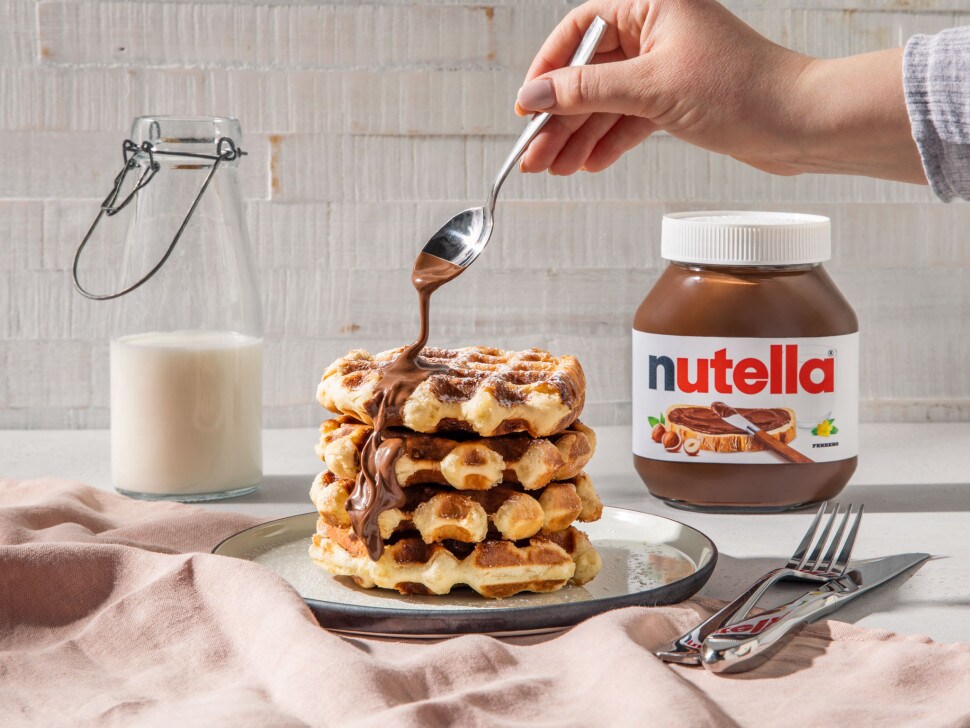 Belgische Waffeln mit nutella®
