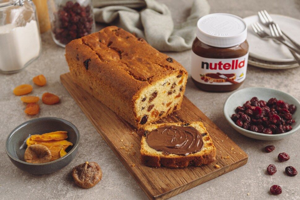 nutella® Rezepte - Fruit-Cake mit nutella®