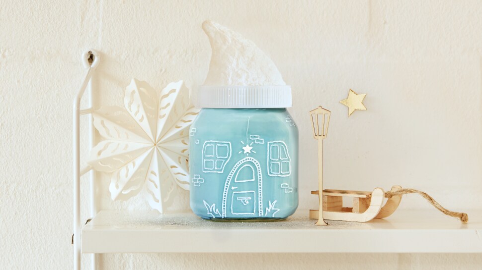 nutella®-Glas - DIY Wichtelglas