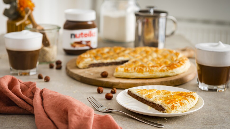 nutella® Rezepte - Blätterteigtorte mit nutella®