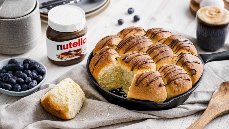 nutella® Rezepte - Rohrnudeln mit nutella®