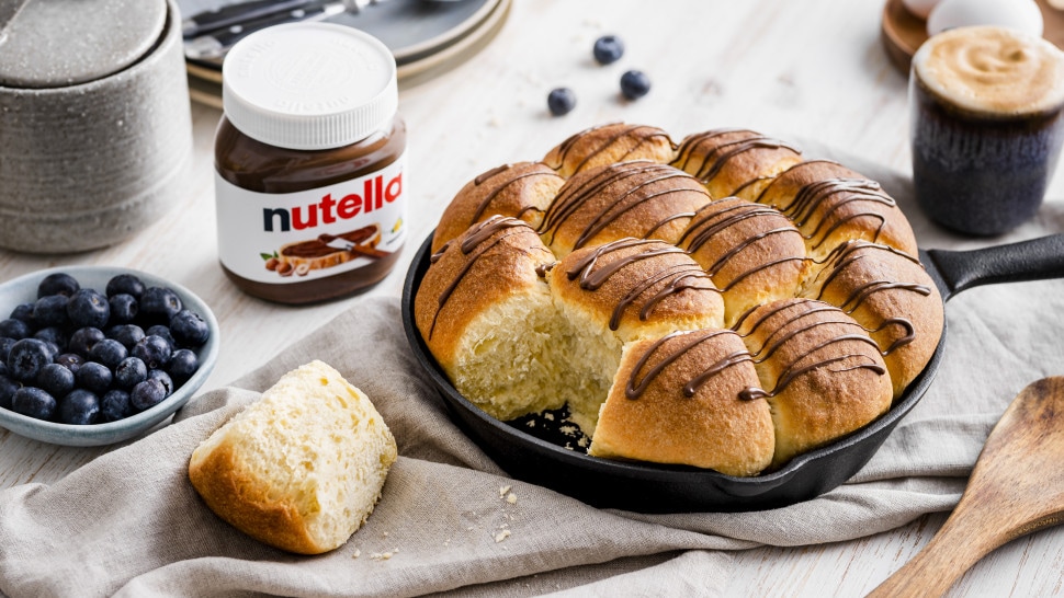 nutella® Rezepte - Rohrnudeln mit nutella®
