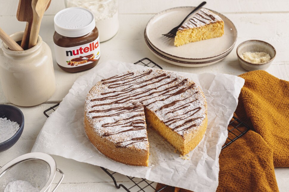 nutella® Rezepte - Spanischer Mandelkuchen mit nutella®