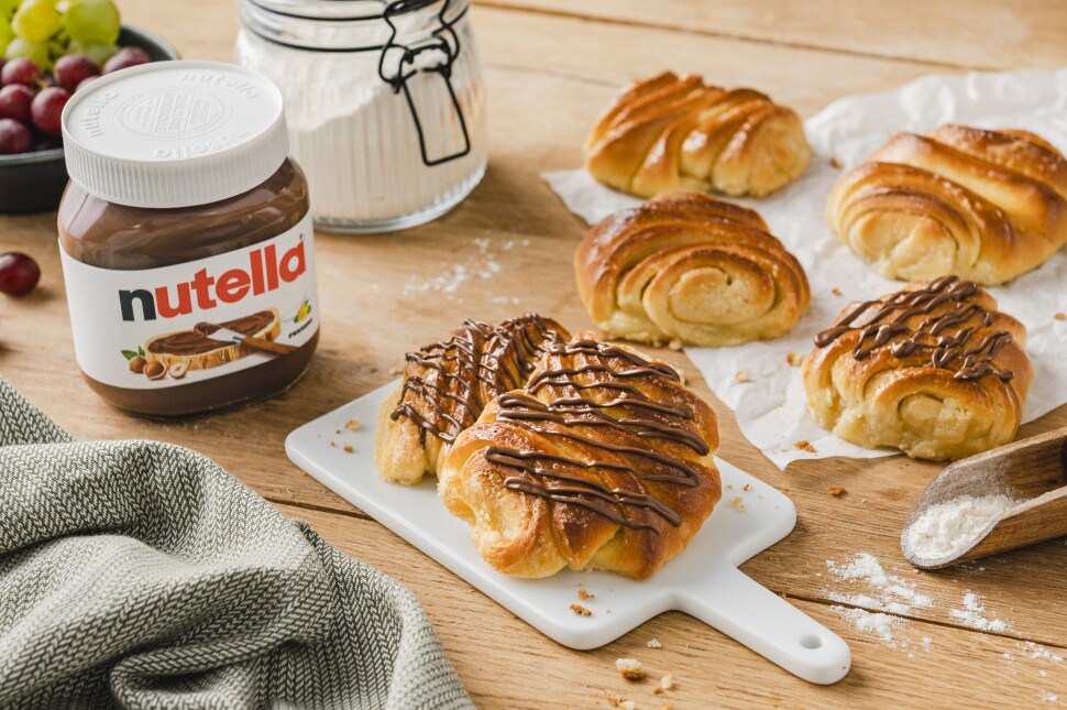 nutella® Rezepte - Franzbrötchen mit nutella®
